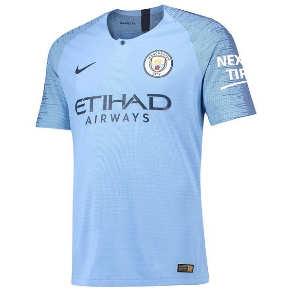 Camiseta Manchester City 1ª 2018-2019 Azul